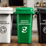 código colores para residuos: blanco, verde y negro en Colombia